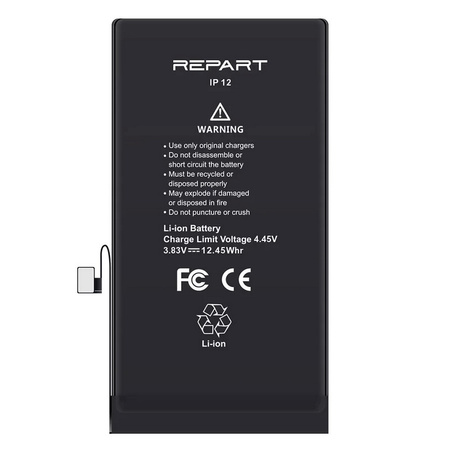 Bateria REPART Prime większa pojemność 2450mAh do Apple iPhone 12/12 Pro