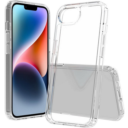 Etui D-Pro Quartz Crystal obudowa wzmacniana do iPhone 16e (Przezroczysty)