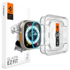 Spigen Ez-Fit Glass szkło hartowane do Apple Watch Ultra 1/2 49mm (2 szt.) (Clear)