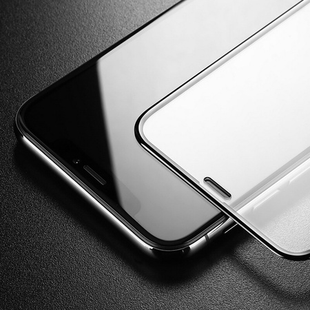 5D Glass Full Cover Anti Dust Szkło Hartowane Cały Ekran iPhone X/XS/11 Pro (Black)
