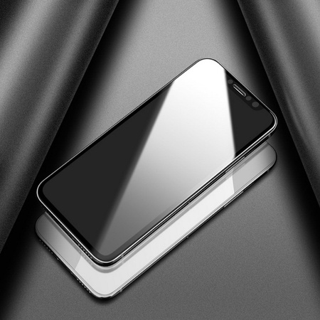 5D Glass Full Cover Anti Dust Szkło Hartowane Cały Ekran iPhone X/XS/11 Pro (Black)