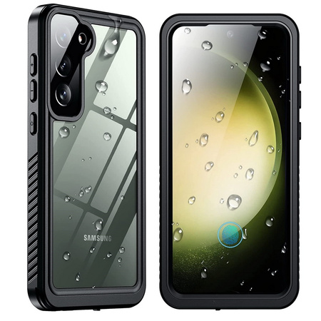 Etui D-Pro 360° Waterproof Case IP68 obudowa wodoodporna wodoszczelna pancerna do Samsung Galaxy S23 Plus (Black)