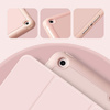 Etui D-Pro Smart Cover Case pokrowiec obudowa z klapką z uchwytem na rysik Apple Pencil / iPad Air 1/2 9.7 2017/2018 5/6 gen. (Różowy)