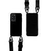 Crossbody Silicone Case XL Strap etui z paskiem na ramię do Samsung Galaxy S24 (Black)