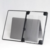 Hard Case TPU+PC etui obudowa MacBook Air 15 A2941 2023 (Matte Clear+Black Edge)