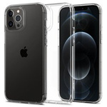 Etui Spigen Ultra Hybrid Case obudowa mocna wzmacniana iPhone 12 Pro Max (Crystal Clear)