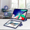 Etui D-Pro Smart Cover Case pokrowiec obudowa z klapką z uchwytem na rysik Apple Pencil / iPad Pro 11 2020/2021/2022 (Fioletowe)