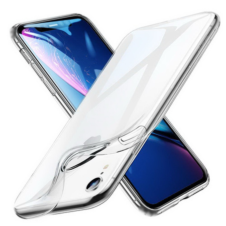 Etui D-Pro TPU Case obudowa silikonowa iPhone XR (Przezroczysty)