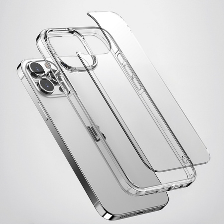 Etui D-Pro Quartz Crystal obudowa wzmacniana do iPhone 13 Pro Max (Przezroczysty)