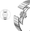 Pasek bransoleta stalowa Steel Link do Apple Watch 1/2/3/4/5/6/7/8/9/10/SE/Ultra 42/44/45/46/49mm (Srebrny)