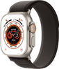 Pasek opaska Trail Loop do Apple Watch 1/2/3/4/5/6/7/8/9/10/SE/Ultra 44/45/49mm (Czarny/ pomarańczowy)