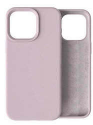 Etui D-Pro Velvet Silicone Case obudowa z mikrofibrą do iPhone 15 Pro (Różowy)