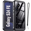 Etui D-Pro 360° Waterproof Case IP68 obudowa wodoodporna wodoszczelna pancerna do Samsung Galaxy S24 FE (Czarny)