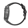 Pasek D-Pro QuickFit EasyFit opaska silikonowa do zegarków Garmin Fenix 5/6/7/Pro/Solar (Czarny)