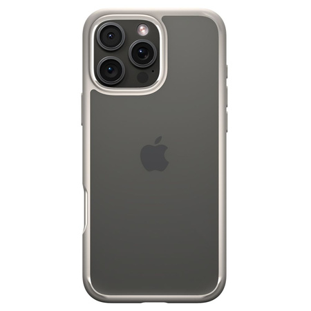 Etui Spigen Ultra Hybrid Case obudowa mocna wzmacniana iPhone 16 Pro Max (Natural Titanium)