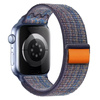 Nylonowy pasek opaska sportowa do Apple Watch 1/2/3/4/5/6/7/8/9/10/SE/Ultra 1/2 44/45/46/49mm (Niebieski)