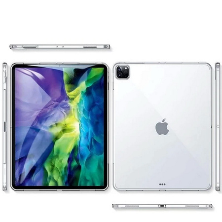 Etui D-Pro TPU Case obudowa pokrowiec futerał silikonowy Apple iPad Pro 11" 2018/2020/2021/2022 (Przezroczysty)