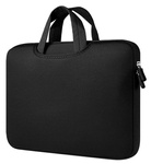 Torba D-Pro Neopren Sleeve pokrowiec etui miękkie z rączką na laptop HP Dell Lenovo MacBook Air/Pro 13/14 (Czarny)