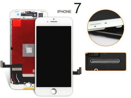 Wyświetlacz LCD ekran dotyk digitizer do Apple iPhone 7 (HQ) (Biały)