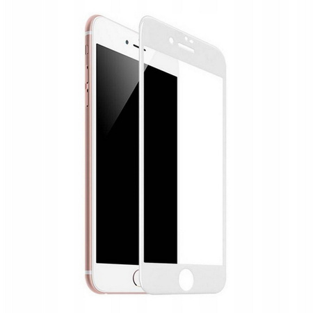 Szkło hartowane na cały ekran szybka ochronna 9H Glass iPhone 7/8/SE 2020/2022 (White)
