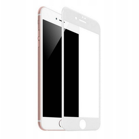 Szkło hartowane na cały ekran szybka ochronna 9H Glass do iPhone 6/6S (White)