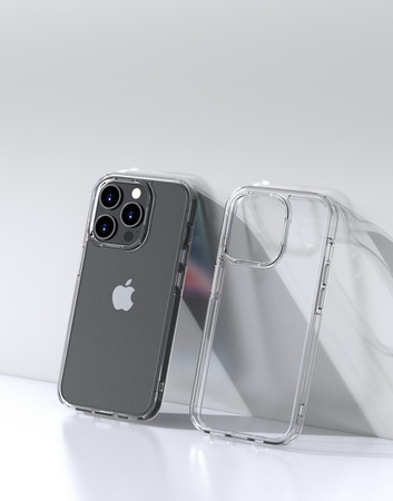 Etui D-Pro Quartz Crystal obudowa wzmacniana do iPhone 15 Pro  (Przezroczysty)