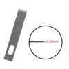 Razor Knife Blade Set 4# zestaw dodatkowych ostrzy do skalpela modelarskiego (10 sztuk)