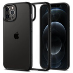 Etui Spigen Ultra Hybrid Case obudowa mocna wzmacniana iPhone 12/12 Pro (Matte Black)