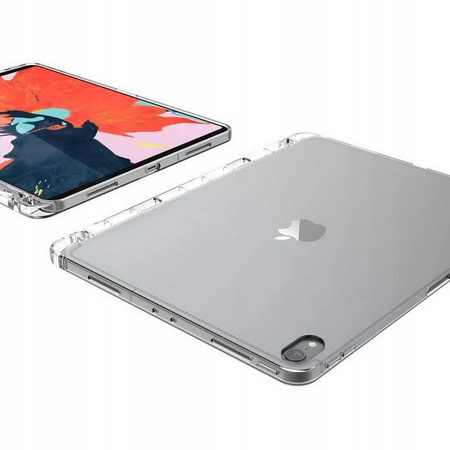 	Etui D-Pro TPU silikonowe z uchwytem na rysik Apple Pencil iPad Pro 10.5 / Air 3 2019 (Przezroczyste)