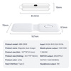 Ładowarka Fold Duo Q500 do MagSafe iPhone / Apple Watch / AirPods (White)