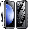 Etui D-Pro 360° Waterproof Case IP68 obudowa wodoodporna wodoszczelna pancerna do Samsung Galaxy S23 FE (Czarny)