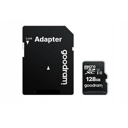 Karta pamięci GOODRAM micro SD SDXC Class 10 UHS-I 100MB/s 128GB + adapter