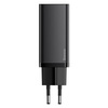 Ładowarka sieciowa szybka Baseus GaN2 Lite 65W USB-C + USB CCGAN2L-B01 (Czarny)