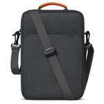 Torba D-Pro Vertical Oxford Bag etui pokrowiec futerał miękki z rączkami do laptopa Dell HP Lenovo Apple MacBook 13-14" (Grafitowy)