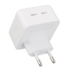 Ładowarka zasilacz sieciowy MFC 2x USB-C PD dwa porty 35W do Apple iPad iPhone