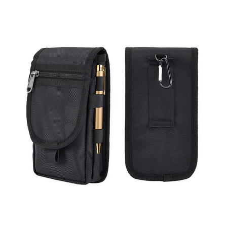 Holster kabura do paska potrójna uniwersalne etui na telefon do 7.2 cala (rozm. XXL)