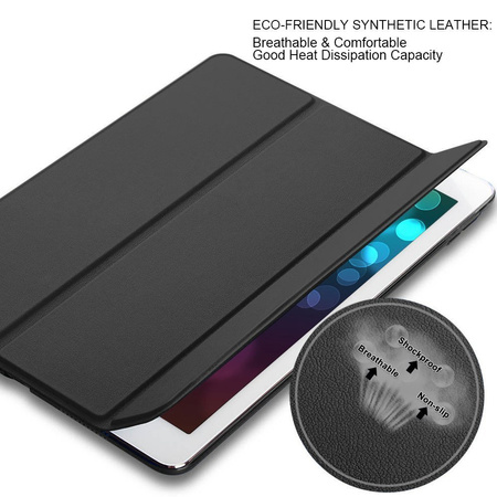 Etui Smart Cover Case pokrowiec obudowa z klapką do iPad Mini 4/5 (Złoty)