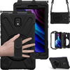 D-Pro 360 Armor Strap Case etui pancerne z uchwytem na rękę i paskiem na ramię do Samsung Galaxy Tab Active 3 (T570/T575/T577) 2020 / Tab Active 5 (X300/X306B) 2024