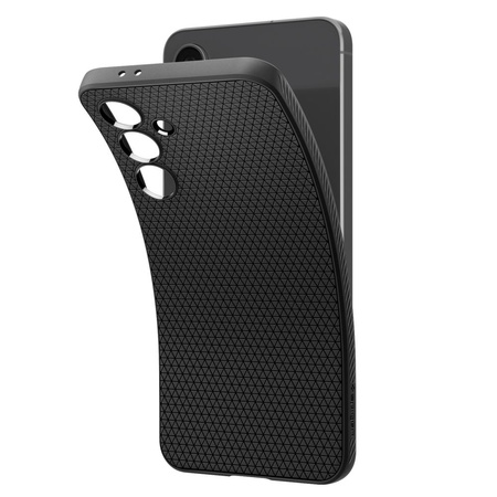 Spigen Liquid Air Case etui do Samsung Galaxy S24 FE (Matte Black)