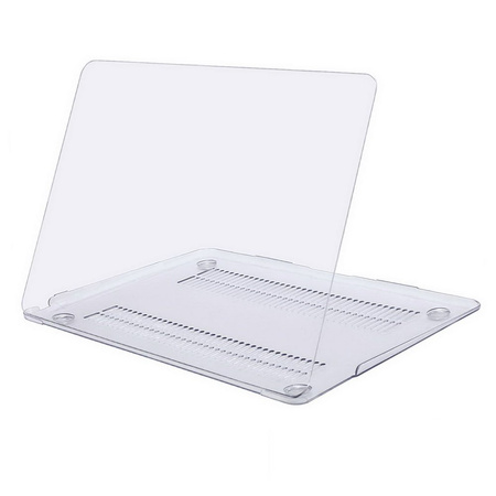 Etui Hard Case obudowa do laptopa Apple MacBook Air 13 (A1932 / A2179 / A2337 M1) 2018 2019 2020 (Crystal Clear - Przezroczysta)