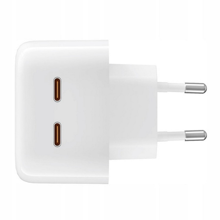 Ładowarka zasilacz sieciowy MFC 2x USB-C PD dwa porty 35W do Apple iPad iPhone