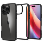 Etui Spigen Ultra Hybrid Case obudowa mocna wzmacniana iPhone 16 Pro (Matte Black)