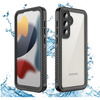 Etui D-Pro 360° Waterproof Case IP68 obudowa wodoodporna wodoszczelna pancerna do Samsung Galaxy S23 FE (Czarny)