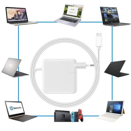 Ładowarka zasilacz A2166 USB-C 96W do Apple MacBook Pro + kabel USB-C 200cm