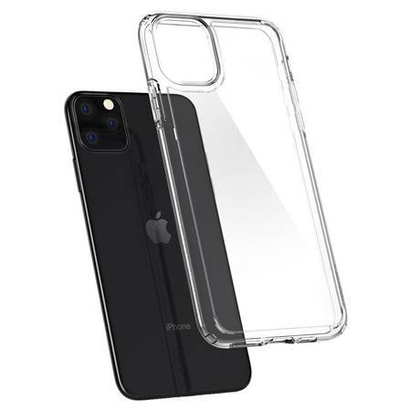 Etui Spigen Ultra Hybrid Case obudowa mocna wzmacniana iPhone 11 Pro (Crystal Clear)